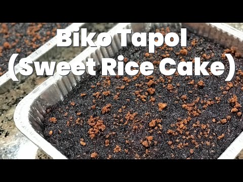 Biko Recipe - How to Make Filipino Sweet Rice Cake