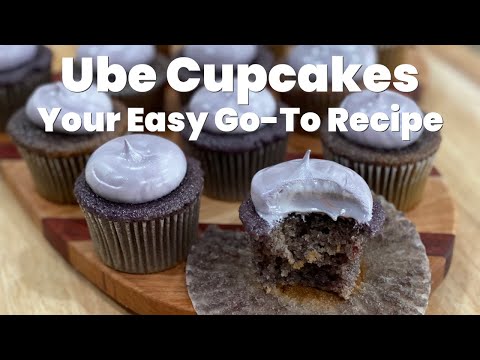 Ube Cupcake Recipe