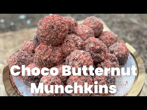 Choco Butternut Munchkins | Donut Holes