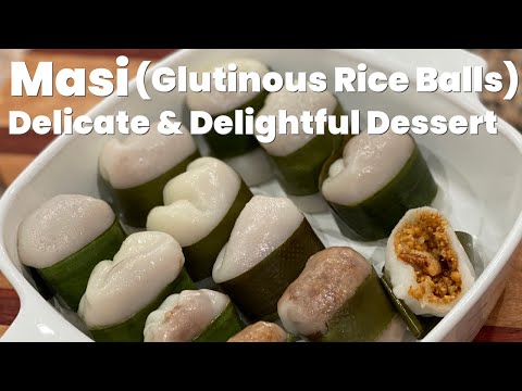 Masi or Glutinous Rice Balls
