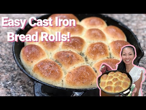 Bread Machine Cast Iron Bread Rolls