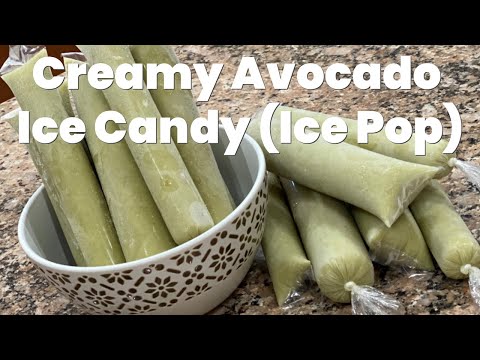 Avocado Ice Candy Recipe - How to Make Avocado Ice Candy