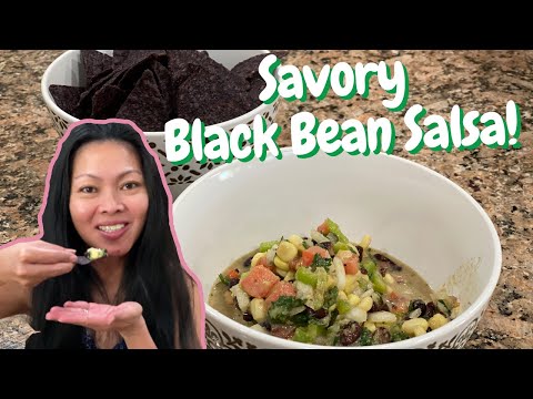 Black Bean Salsa Recipe - How to Make Black Bean Salsa