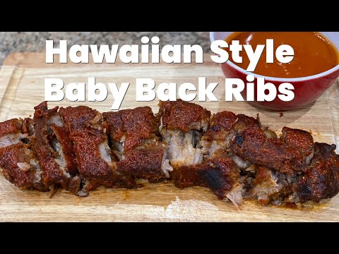 Hawaiian Style Baby Back Ribs