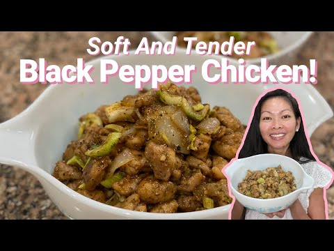 How To Make Black Pepper Chicken