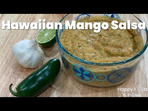 Mango salsa for fish tacos or chicken