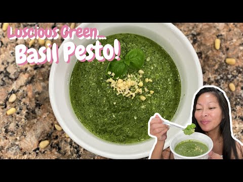 How to Make Basil Pesto