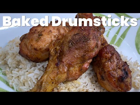 Baked Chicken Recipe - How to make Baked Chicken Drumsticks