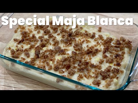 Maja Blanca (Coconut Pudding with Corn)