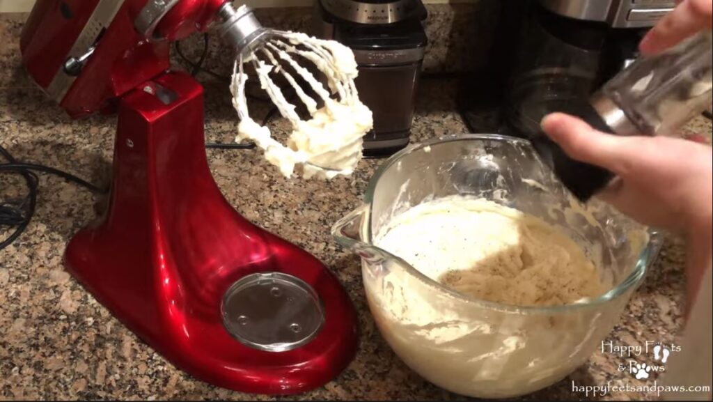 making mashed potatoes for shepherds pie