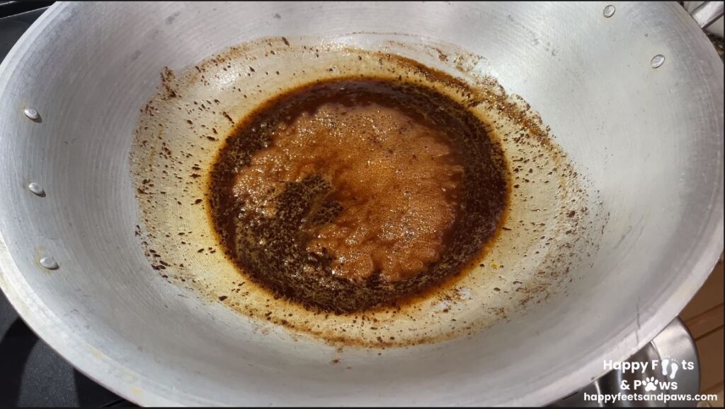 sugar rum syrup for Banana Rum Rolls recipe