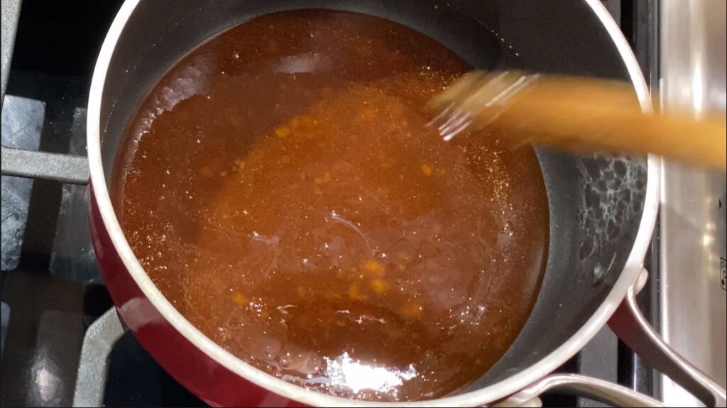 caramelizing sugar for leche flan