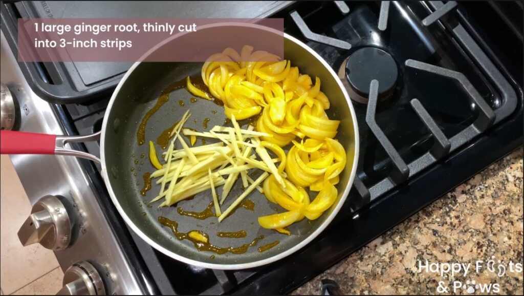 sauteeing vegetables for escabeche isda recipe