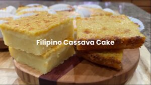 Filipino Cassava Cake