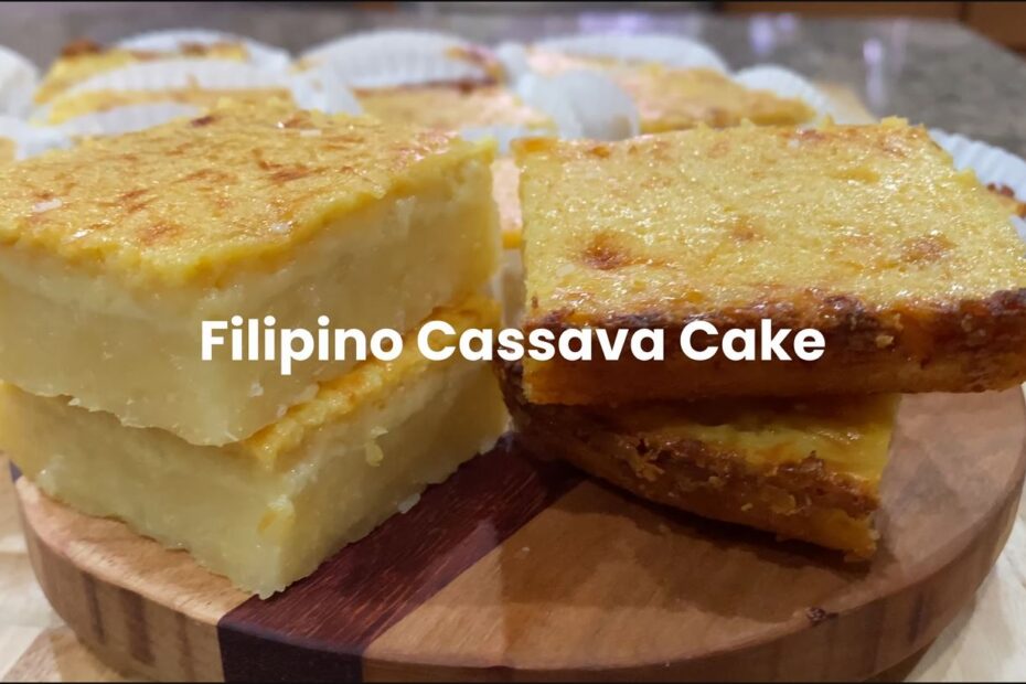 Filipino Cassava Cake
