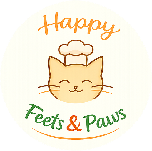 Happy Feets and Paws Logo